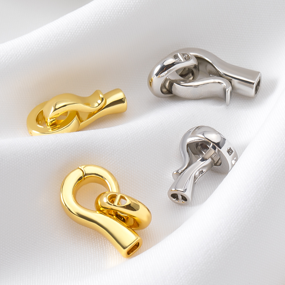 2pcs 4pcs 18K Gold Plated Bras - Jewelry Making Gold 评论和价格