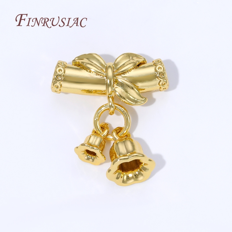 2/4/8Pcs 18K Gold Plated Bail  - Crimp Bead Tube 评论和价格