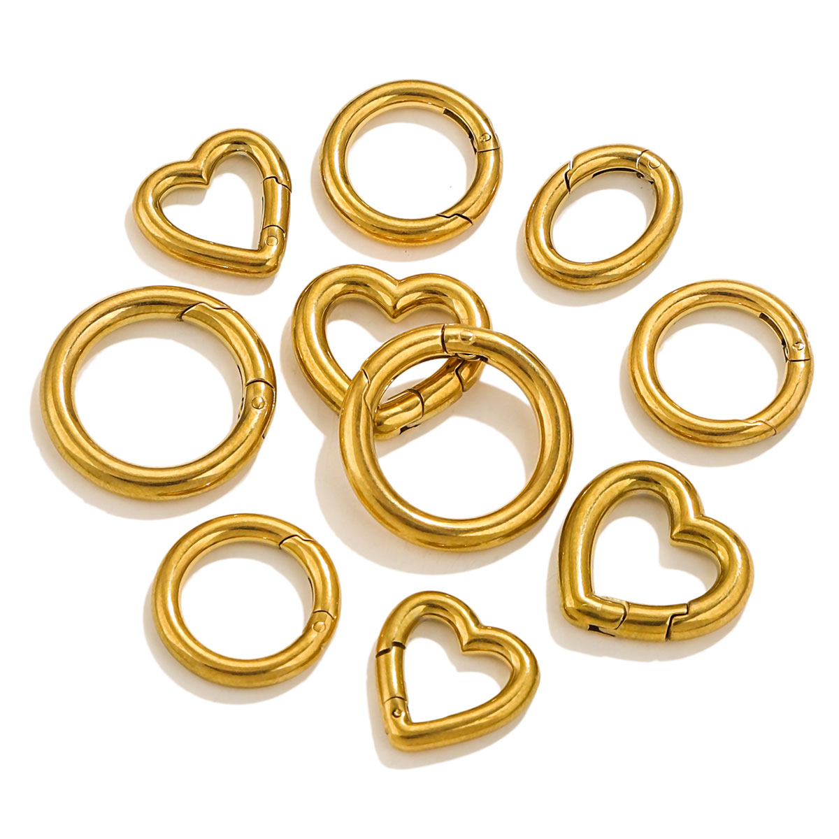 2 PCS Charm Stainless Steel Bu - Jewelry Making Materials Wholesale 评论和价格