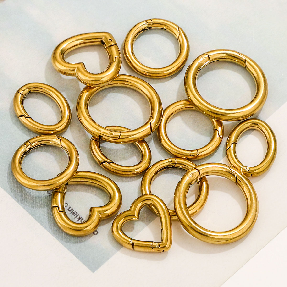 2 PCS Charm Stainless Steel Bu - Jewelry Making Materials Wholesale 评论和价格