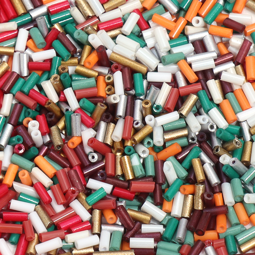 340/1700pcs 4mm Length Tupe Sh - Seed Bead Tube 评论和价格