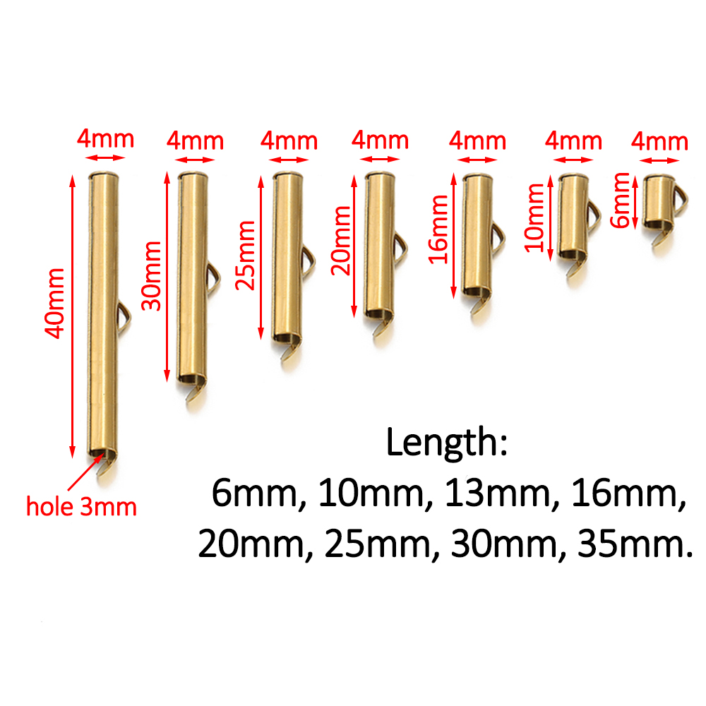 20pcs Gold Color Stainless Ste - Seed Bead Tube 评论和价格