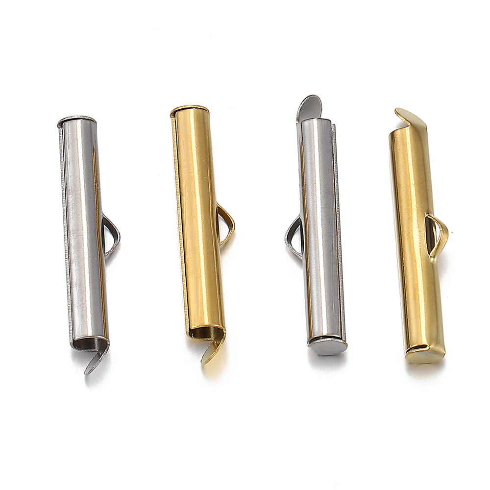 20pcs Gold Color Stainless Ste - Seed Bead Tube 评论和价格