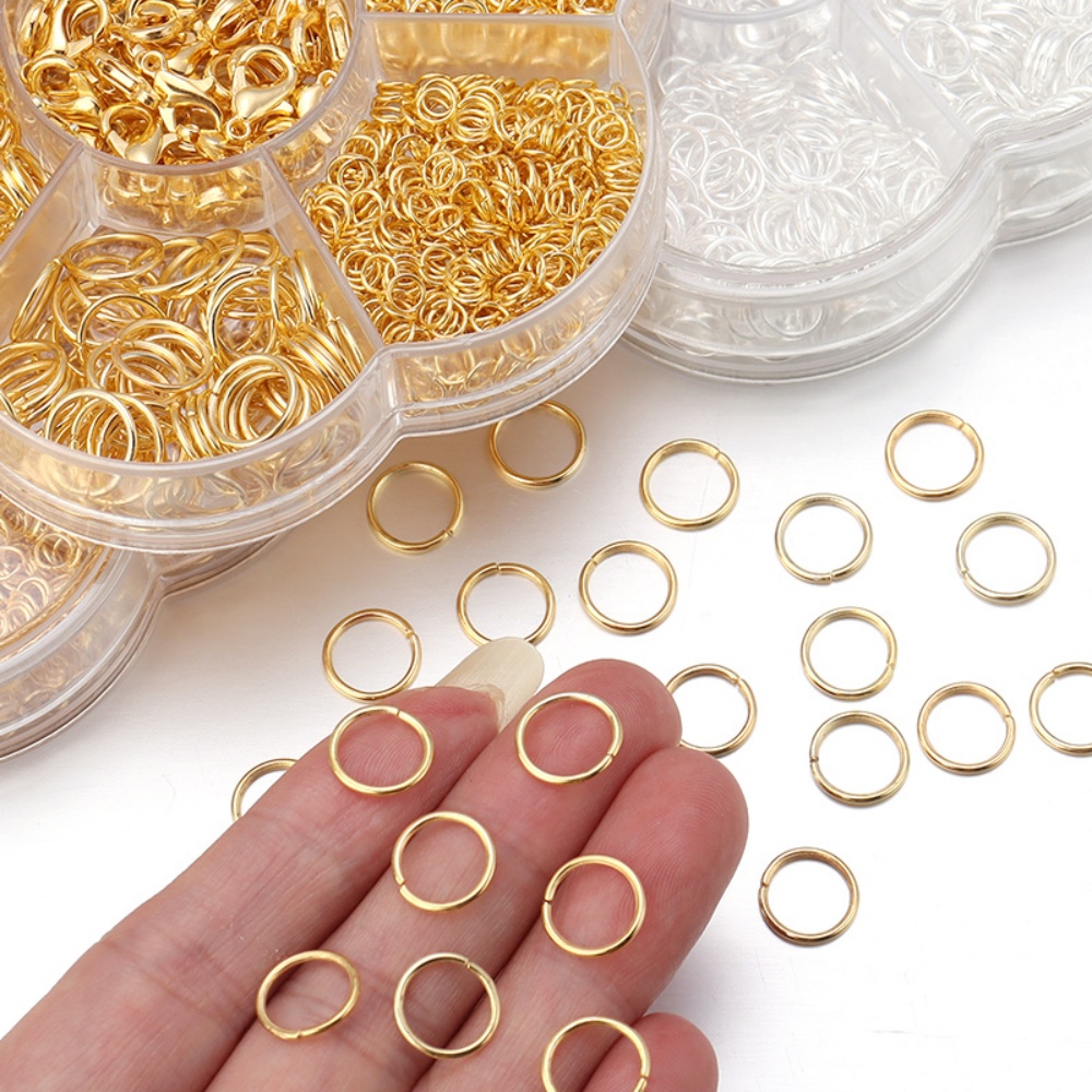 1 Box Jump Rings DIY Jewelry F - Jewelry Making For Beginners 评论和价格