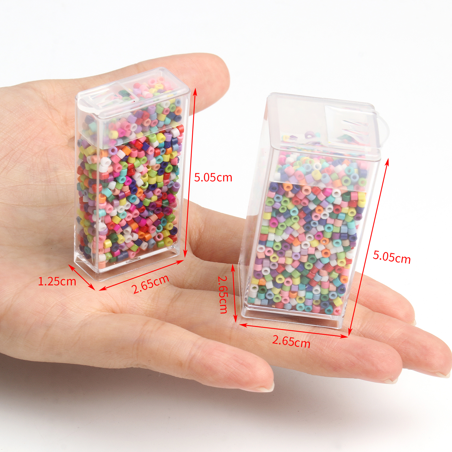 1000/3000pcs 2mm Czech Glass S - Seed Bead Tube 评论和价格