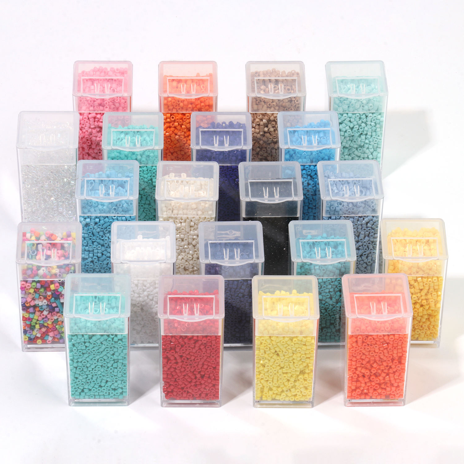 1000/3000pcs 2mm Czech Glass S - Seed Bead Tube 评论和价格