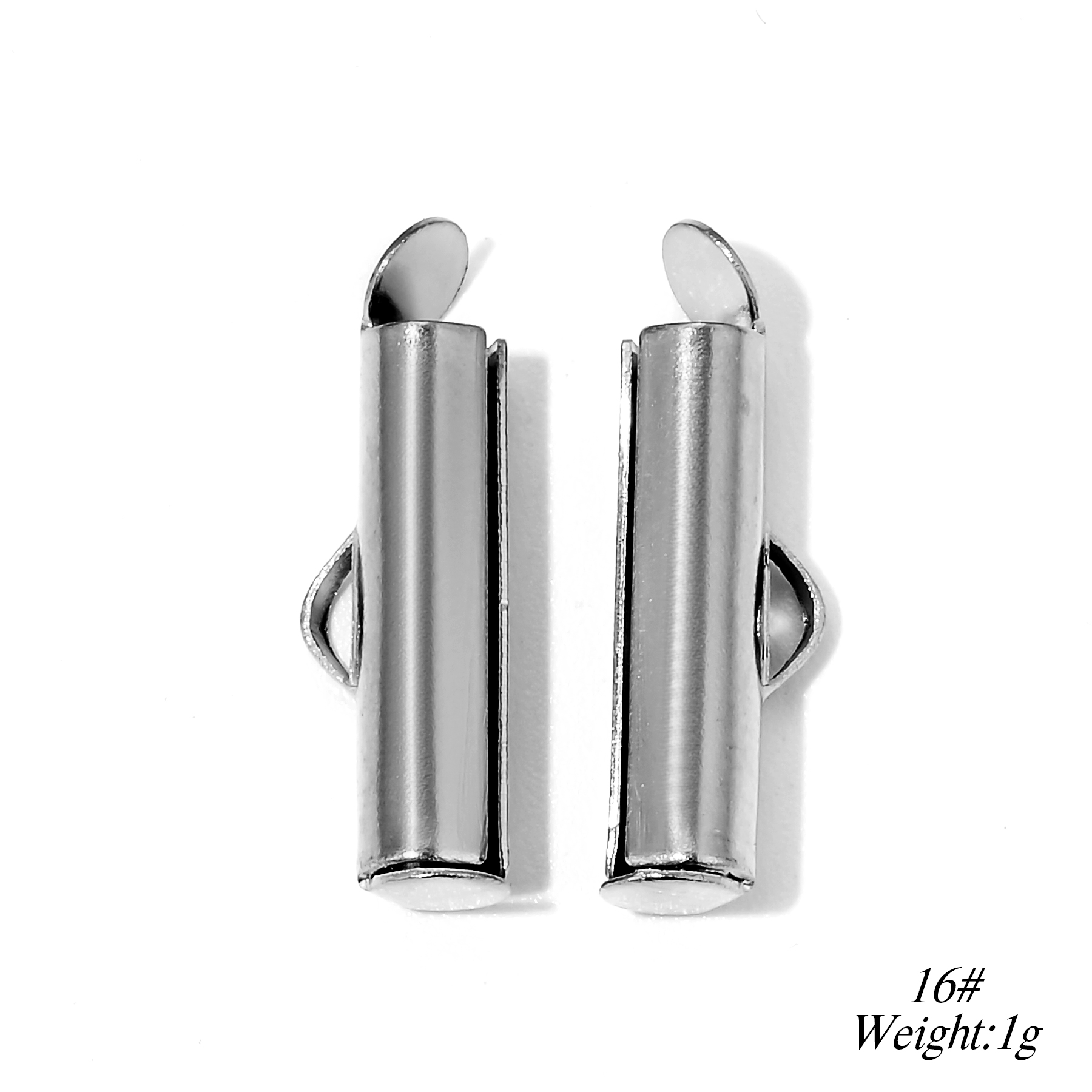 8pcs Stainless Steel Gold Plat - Crimp Bead Tube 评论和价格