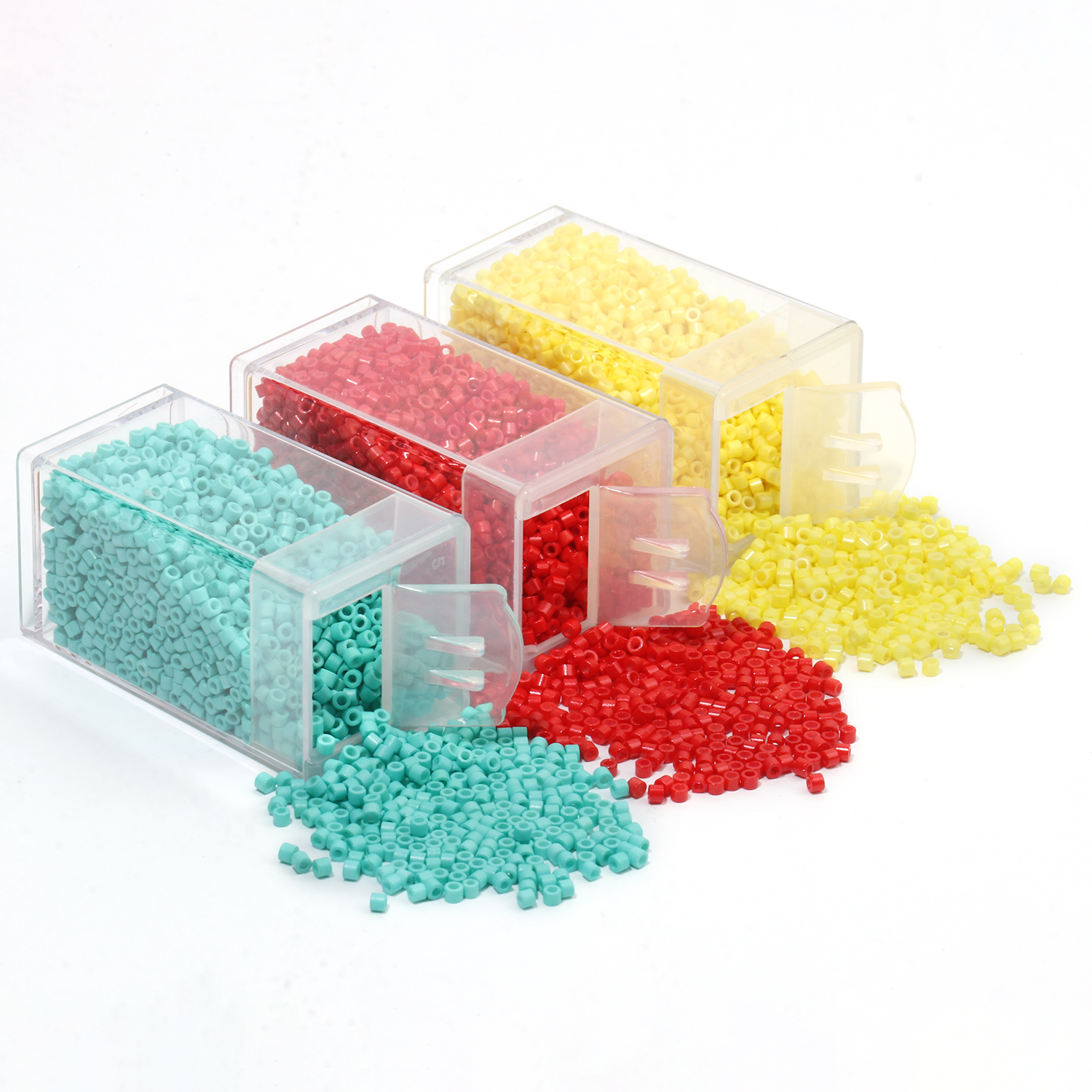 Wholesale 2mm Czech Glass Seed - Seed Bead Tube 评论和价格