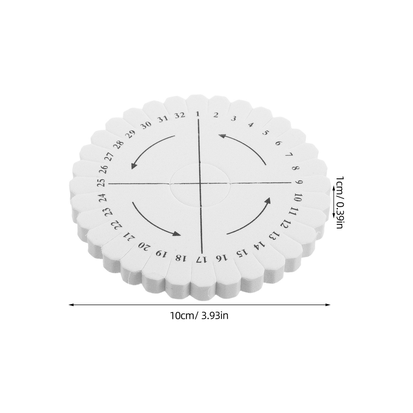 32 Slot Braiding Disk Eva Foam - Jewelry Making For Beginners 评论和价格