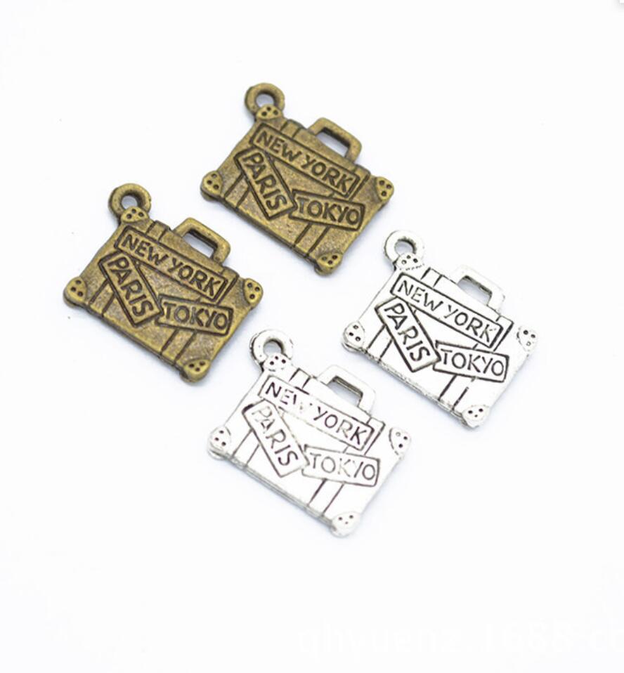 150pcs Charms Travel Bags New  - Jewelry Making Paris 评论和价格