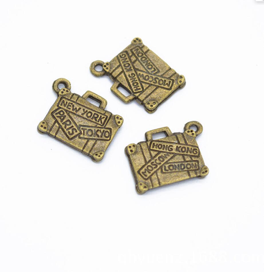 150pcs Charms Travel Bags New  - Jewelry Making Paris 评论和价格