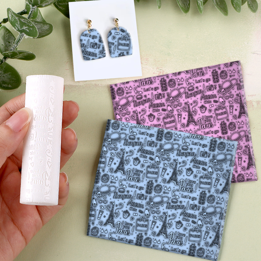 Roller Texture Polymer Clay/Vo - Jewelry Making Paris 评论和价格