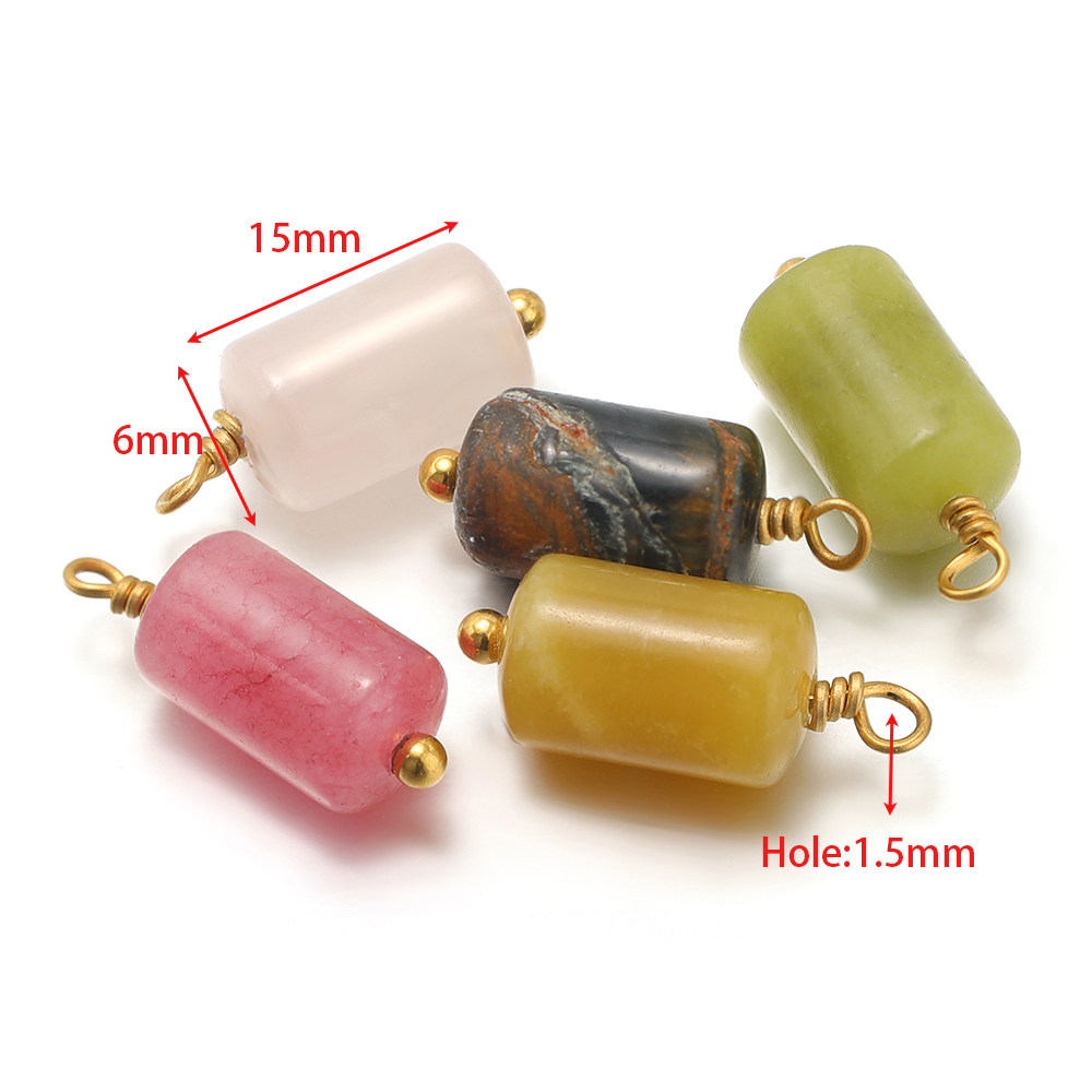10pcs Stainless Steel Natural  - Jewelry Making Materials Wholesale 评论和价格