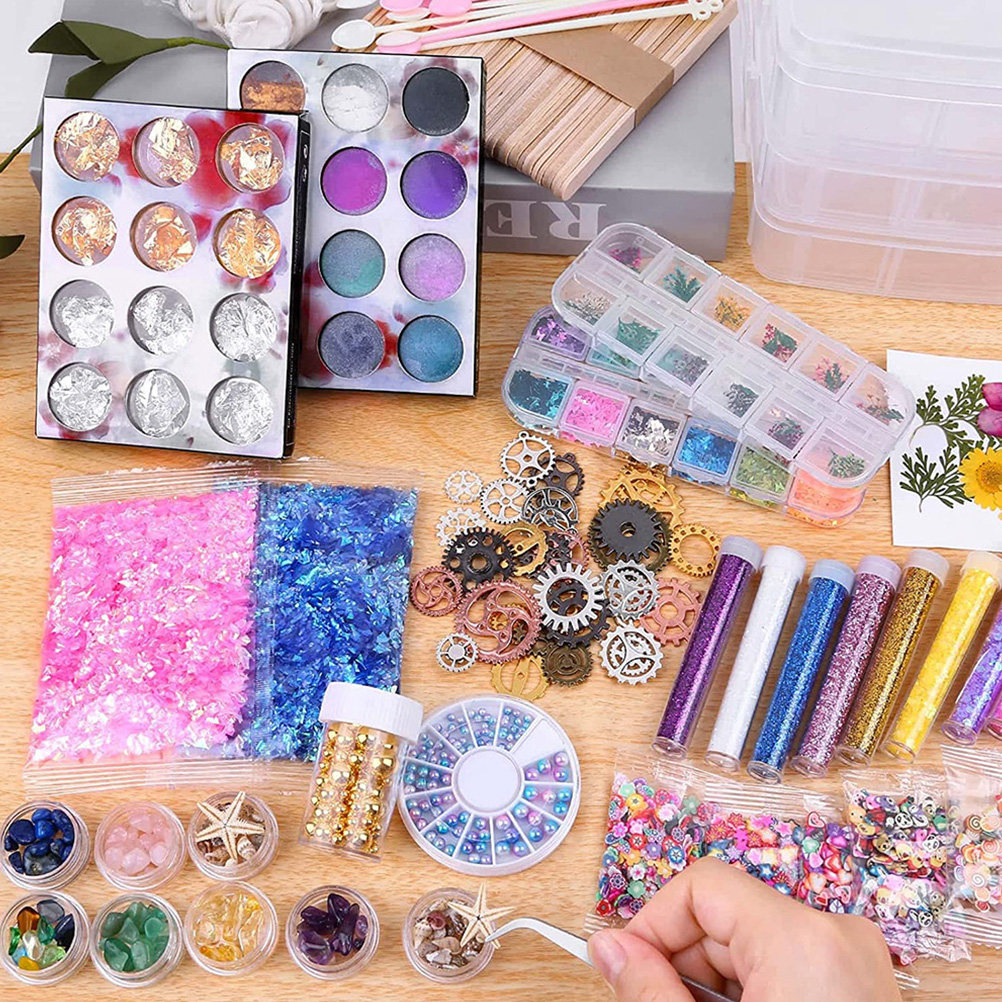 1Set Crystal Epoxy Resin Craft - Jewelry Making For Beginners 评论和价格