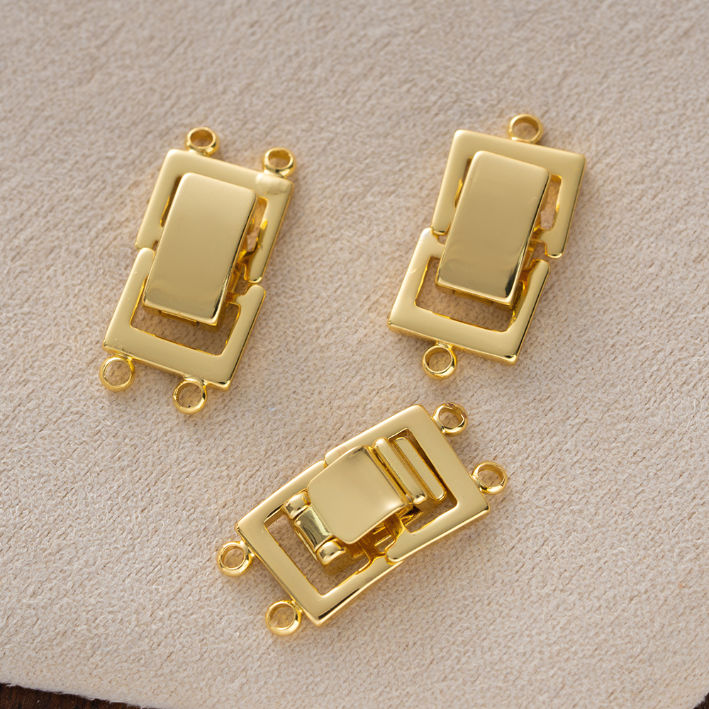 2pcs 14K Gold Plated Layered C - Jewelry Making Gold 评论和价格