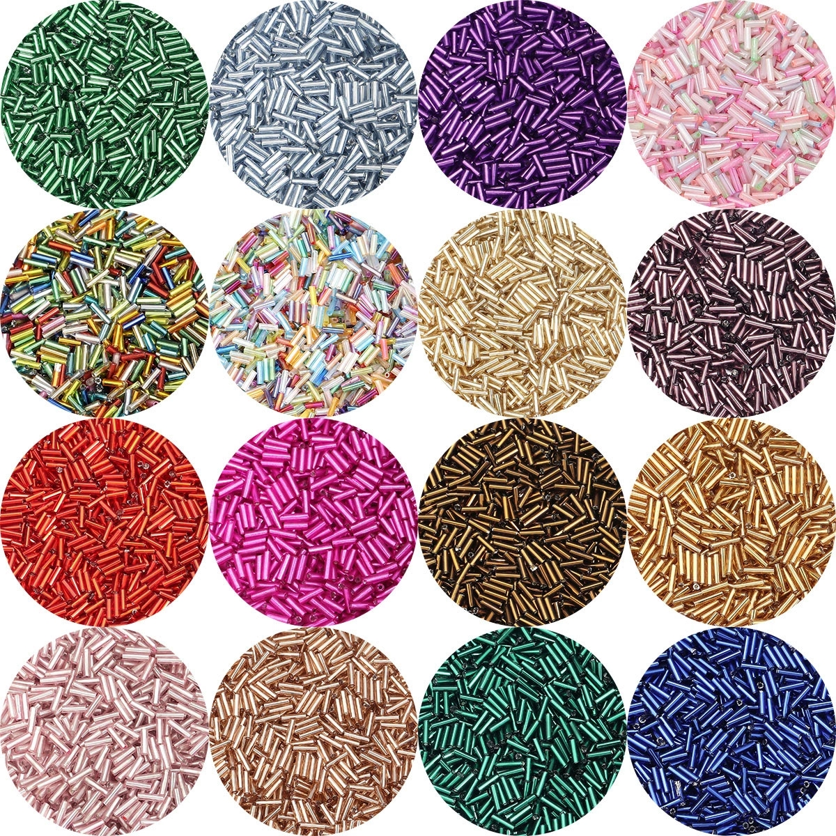 10g/pack 2mm Glass Seed Beads  - Seed Bead Tube 评论和价格